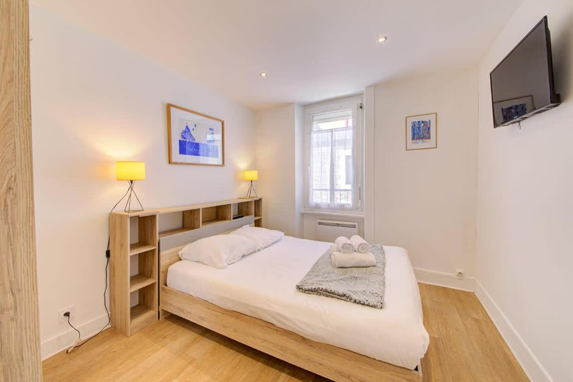 Le Magenta, Appartement 2 Chambres, Proche Plage Saint-Malo Bagian luar foto