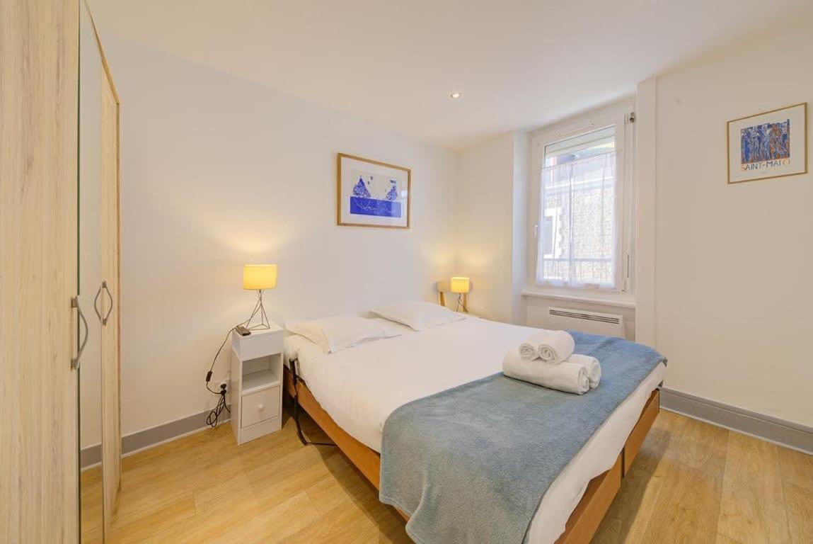 Le Magenta, Appartement 2 Chambres, Proche Plage Saint-Malo Bagian luar foto